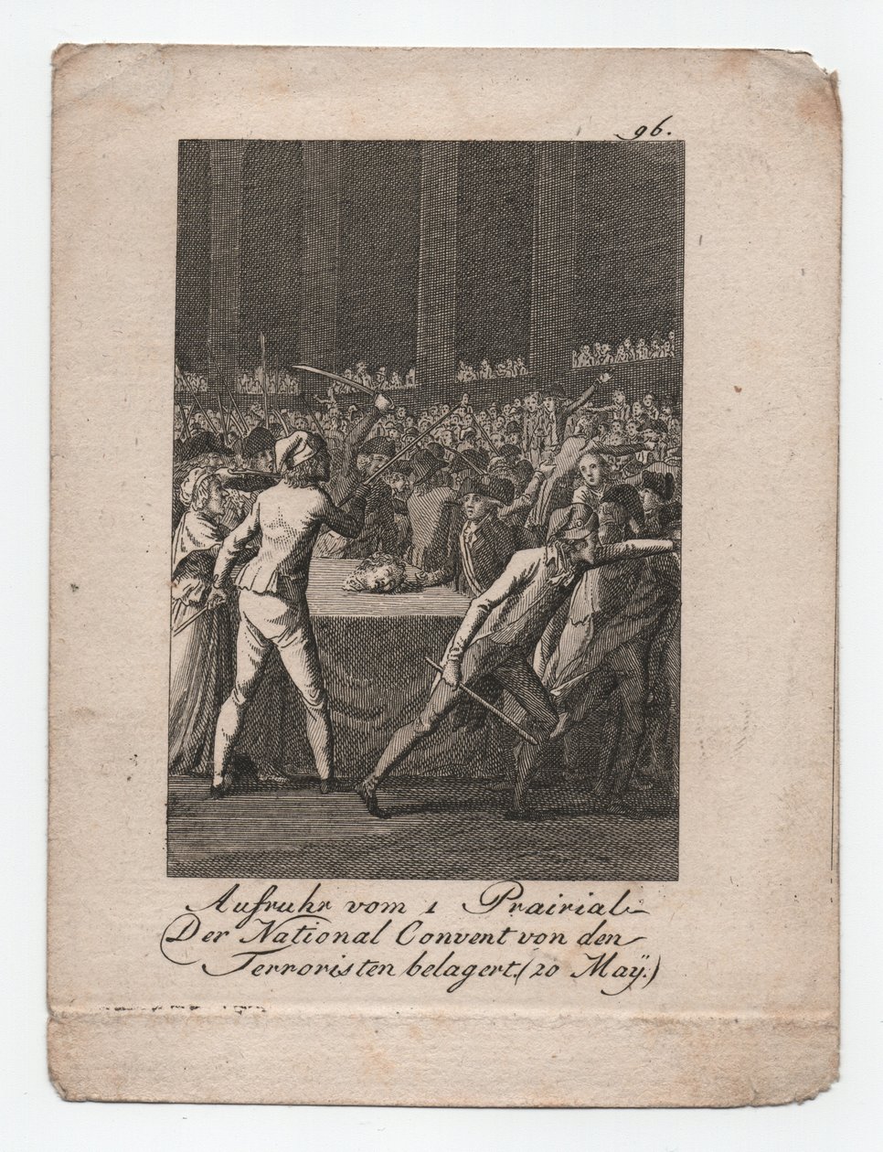 Revolta do 1º Prairial de Abraham Wolfgang Küffner
