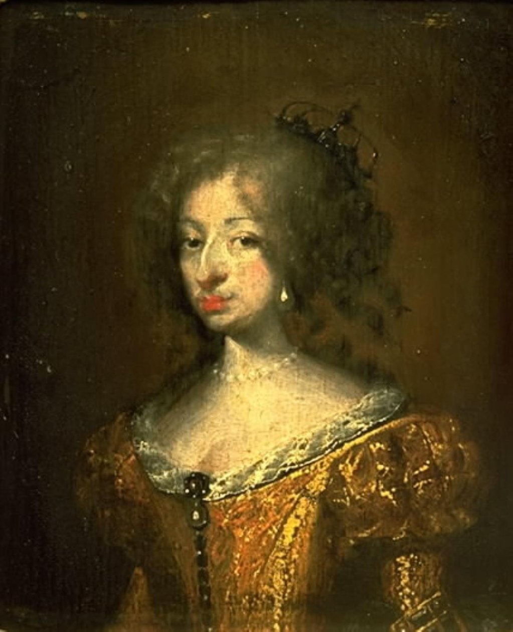 Charlotte Amalie, rainha de Christian V de Abraham Wuchters