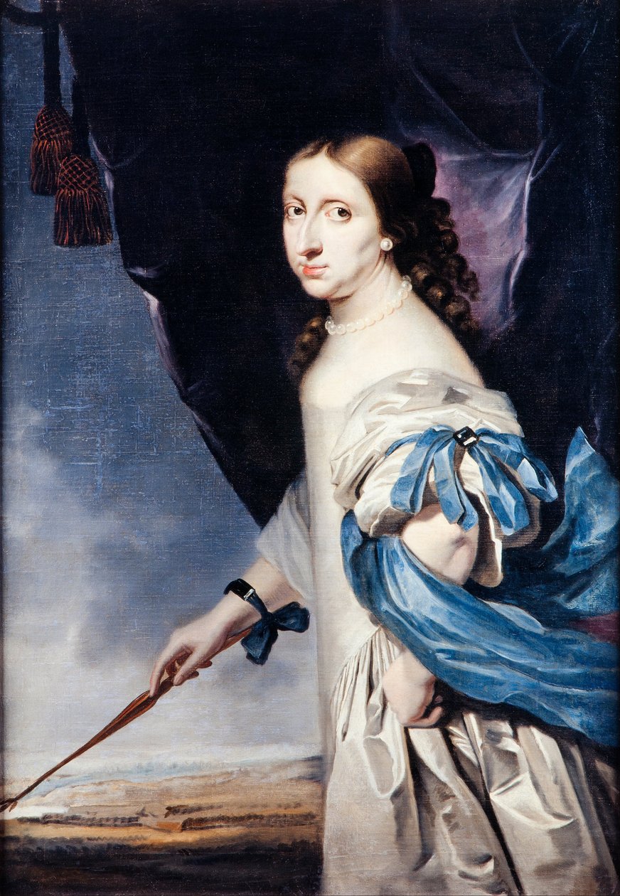 Cristina da Suécia (1626 - 89) de Abraham Wuchters