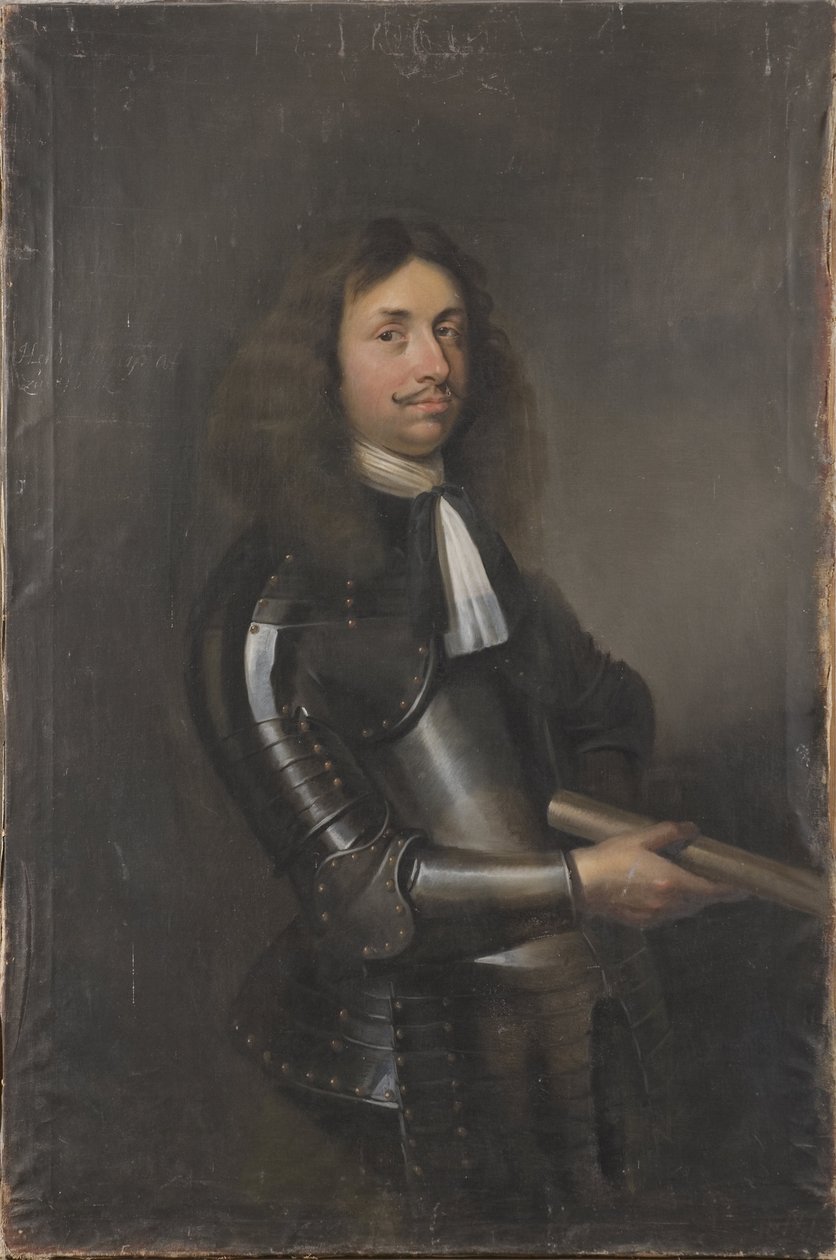 Philippe Florian de Palatinat Soulzbach, marechal imperial - Retrato do Conde Palatino Philip Florinus de Pfalz-Sulzbach (1630-1703), de Wuchters, Abraham (1610-1682). Óleo sobre tela. Dimensão : 118x81 cm. Nationalmuseum Stockholm de Abraham Wuchters