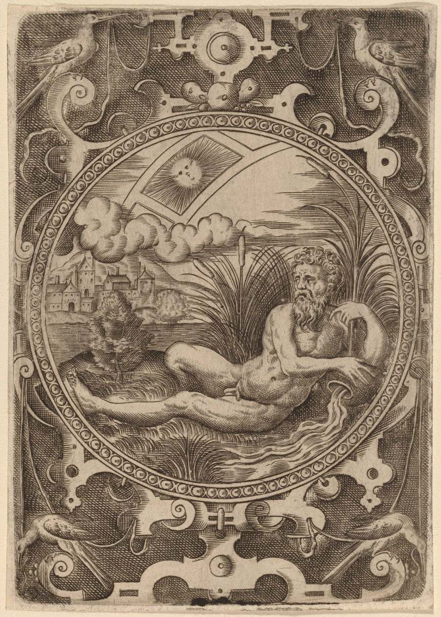 Cebren (O Deus do Rio) de Abraham de Bruyn