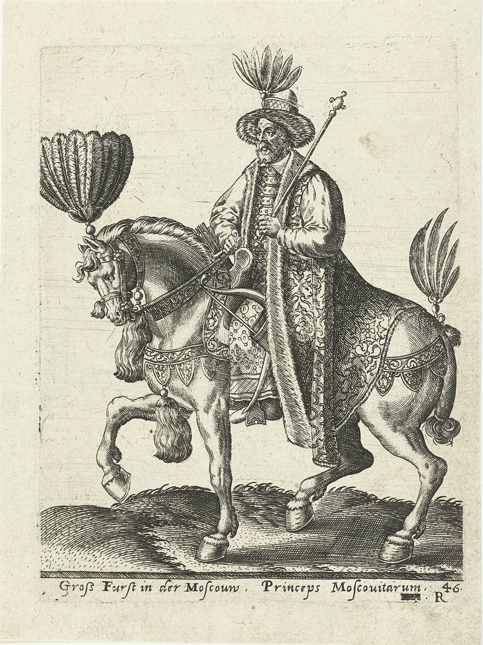 Grão-Duque de Moscovo, 1577 de Abraham de Bruyn