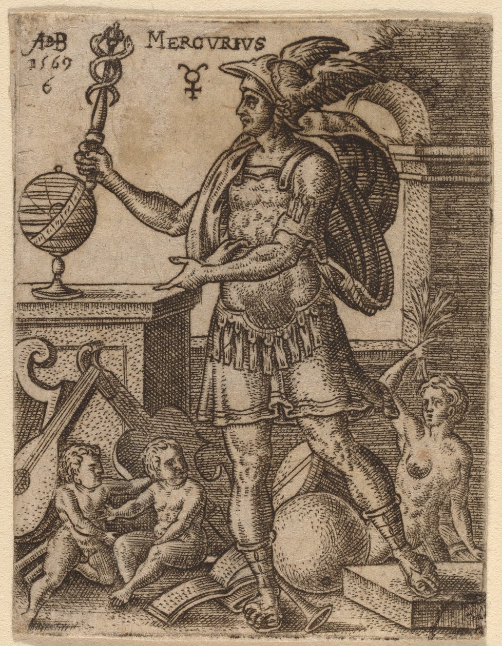 Mercúrio de Abraham de Bruyn