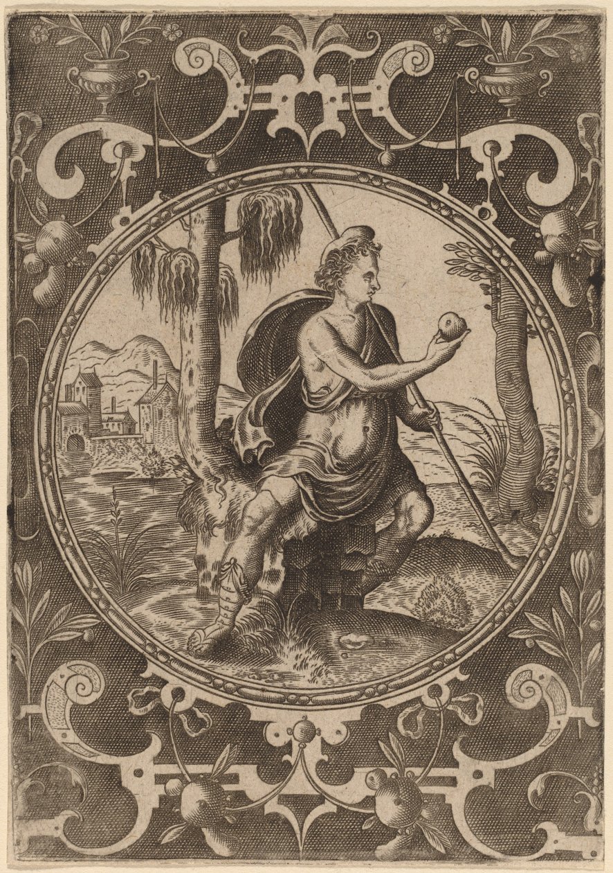 Paris com a maçã de Abraham de Bruyn