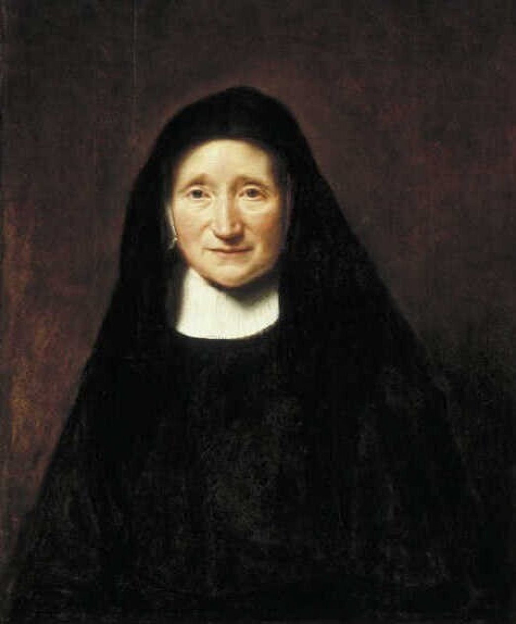 Retrato de uma mulher de Abraham de Vries