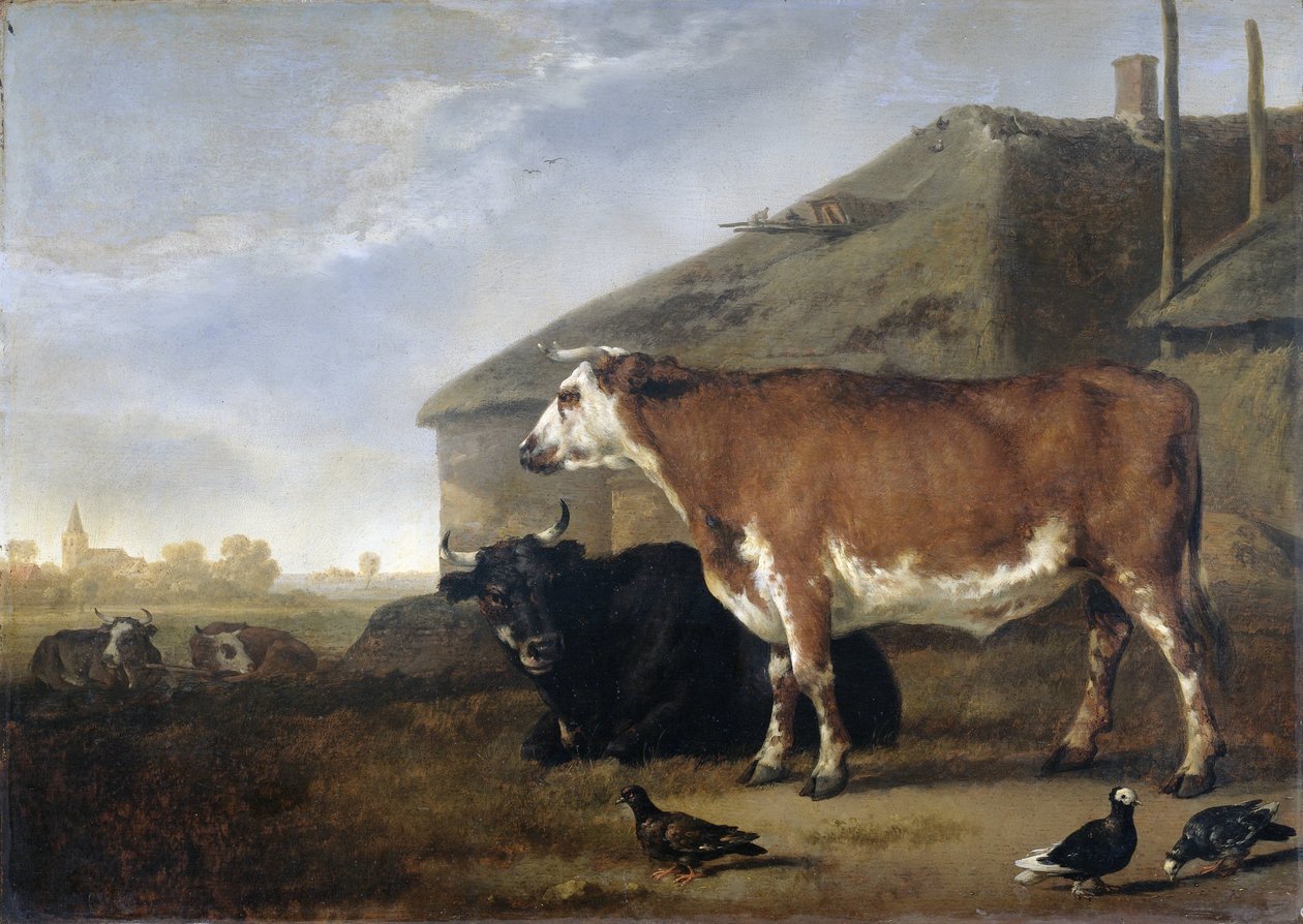 Bovinos de Abraham van Calraet