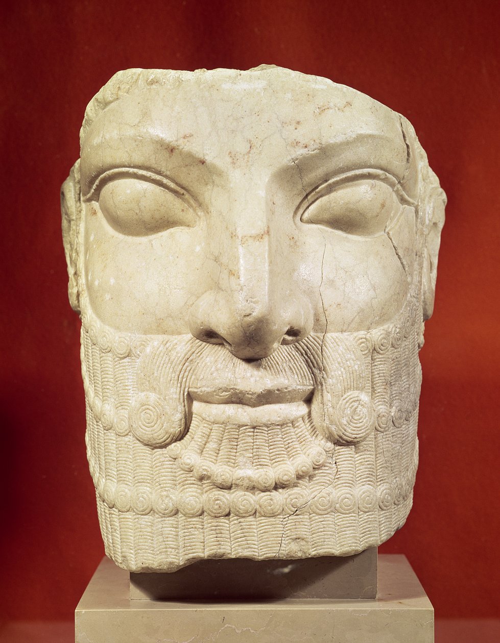 Cabeça real (mármore) de Achaemenid