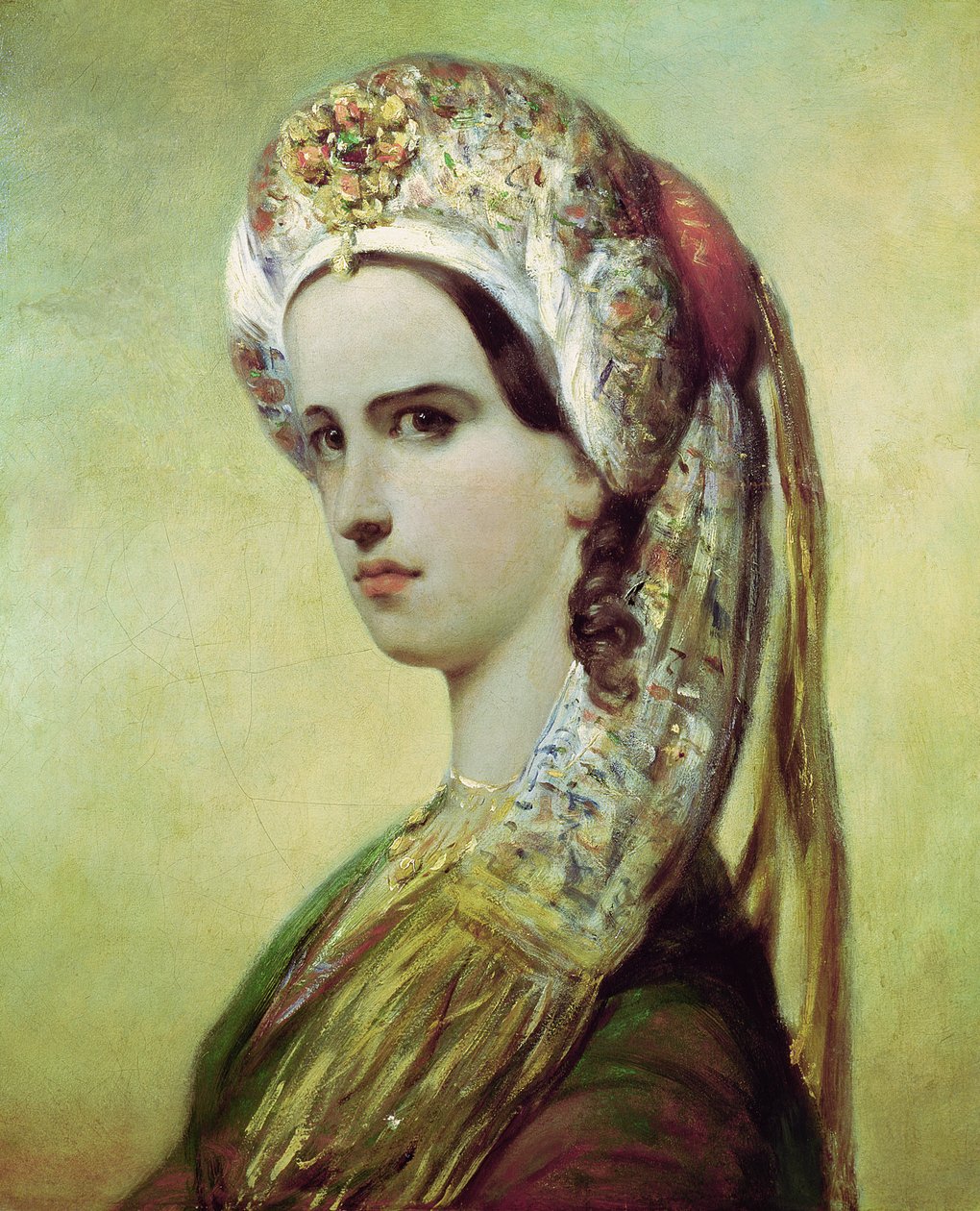 Retrato de Raquel (1821-1858) de Achille Devéria