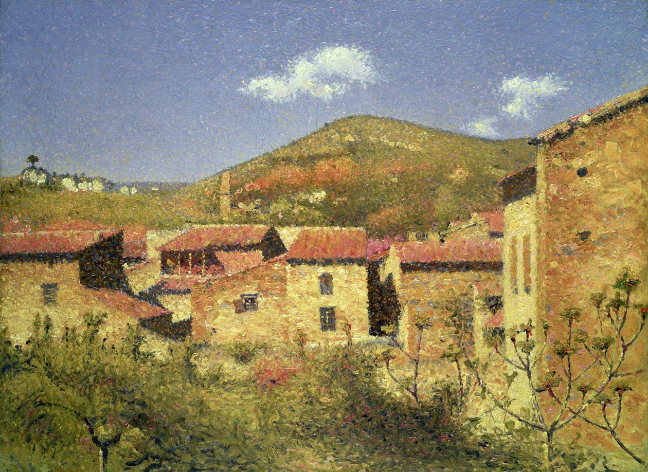 Paisagem no sul da França de Achille Lauge