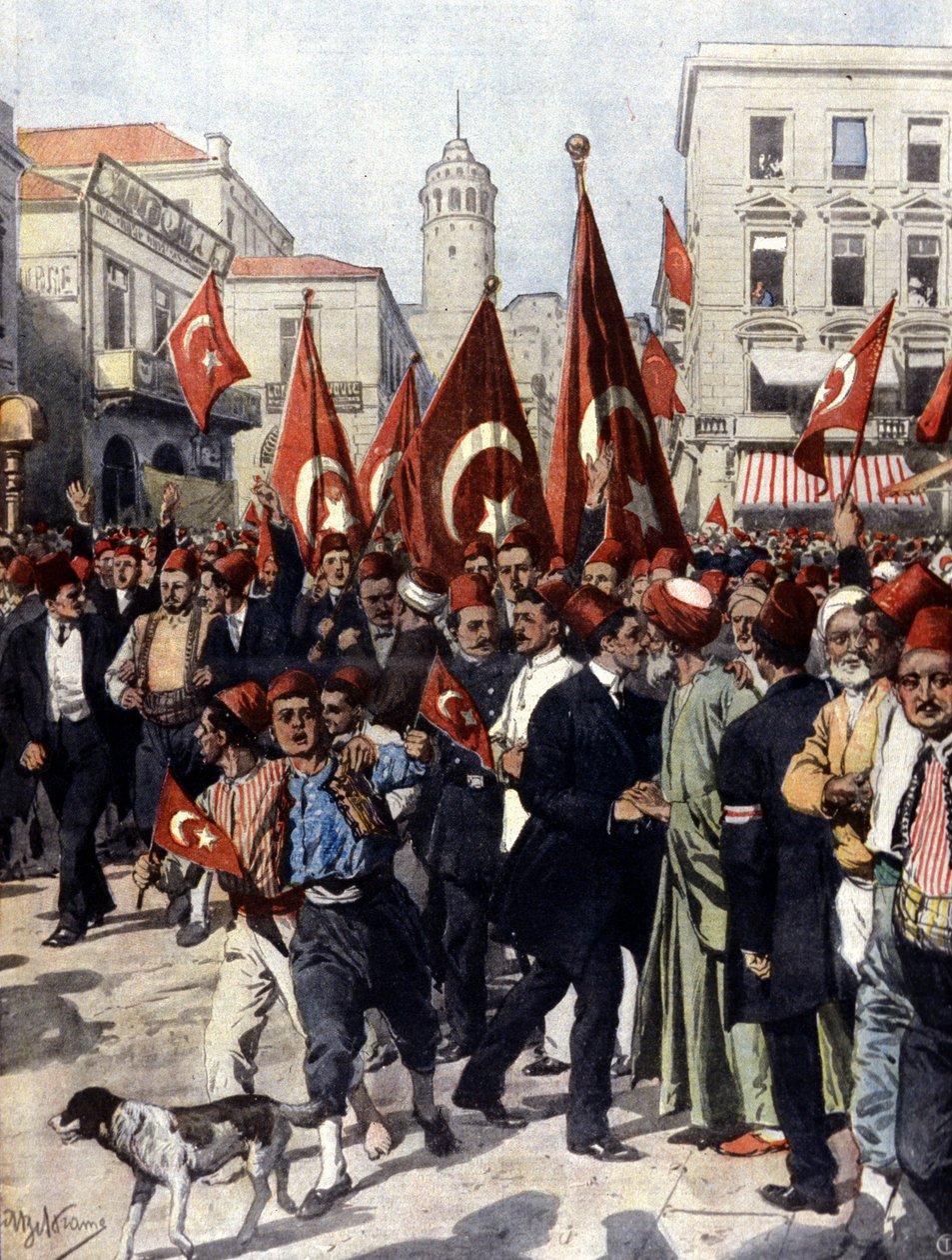 Sultan Abdulhamid II de Achille Beltrame