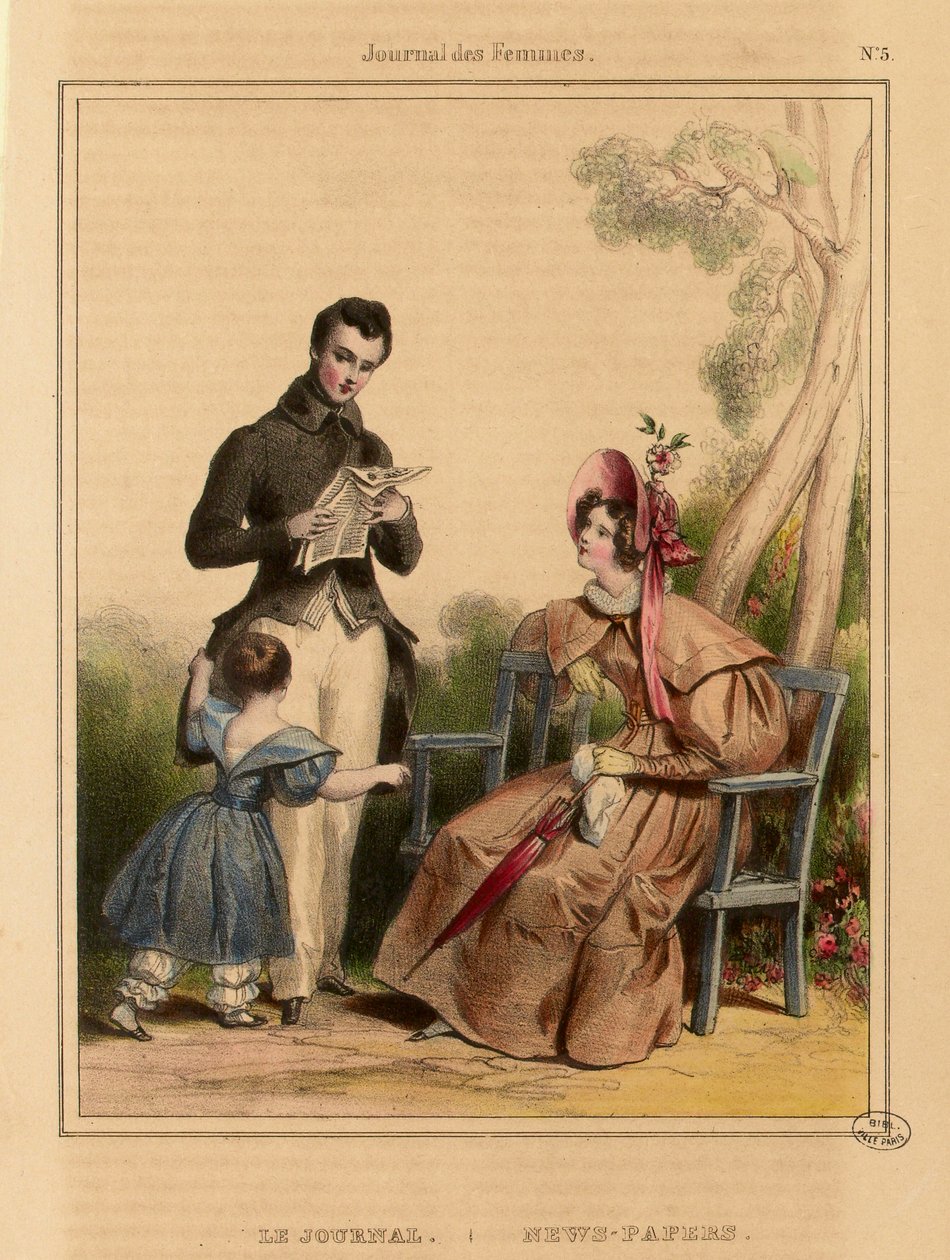 Galerie Fashionable: o jornal de Achille Devéria