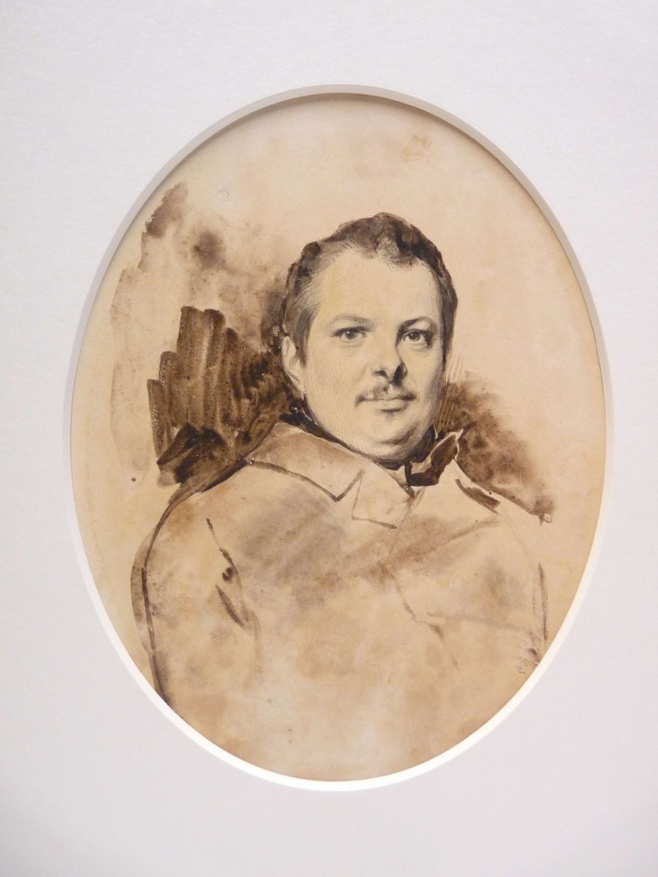 Retrato de Honoré de Balzac 1799-1850, c. 1829. de Achille Devéria