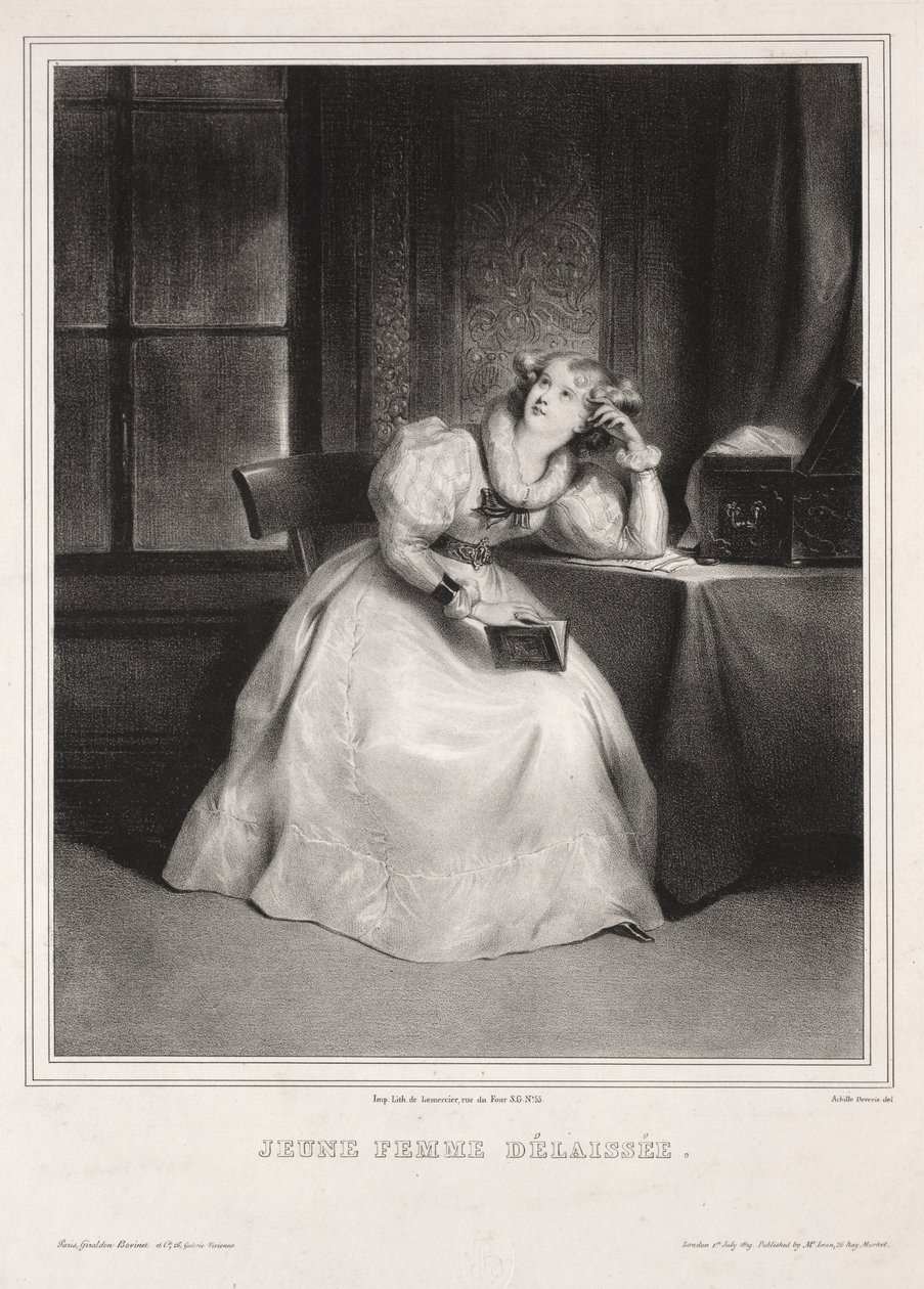 Devaneio. de Achille Devéria