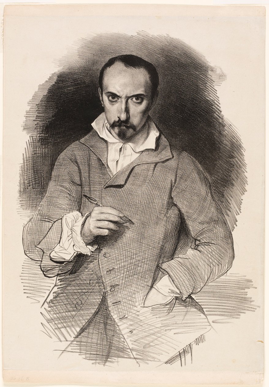 Auto-retrato de Achille Devéria