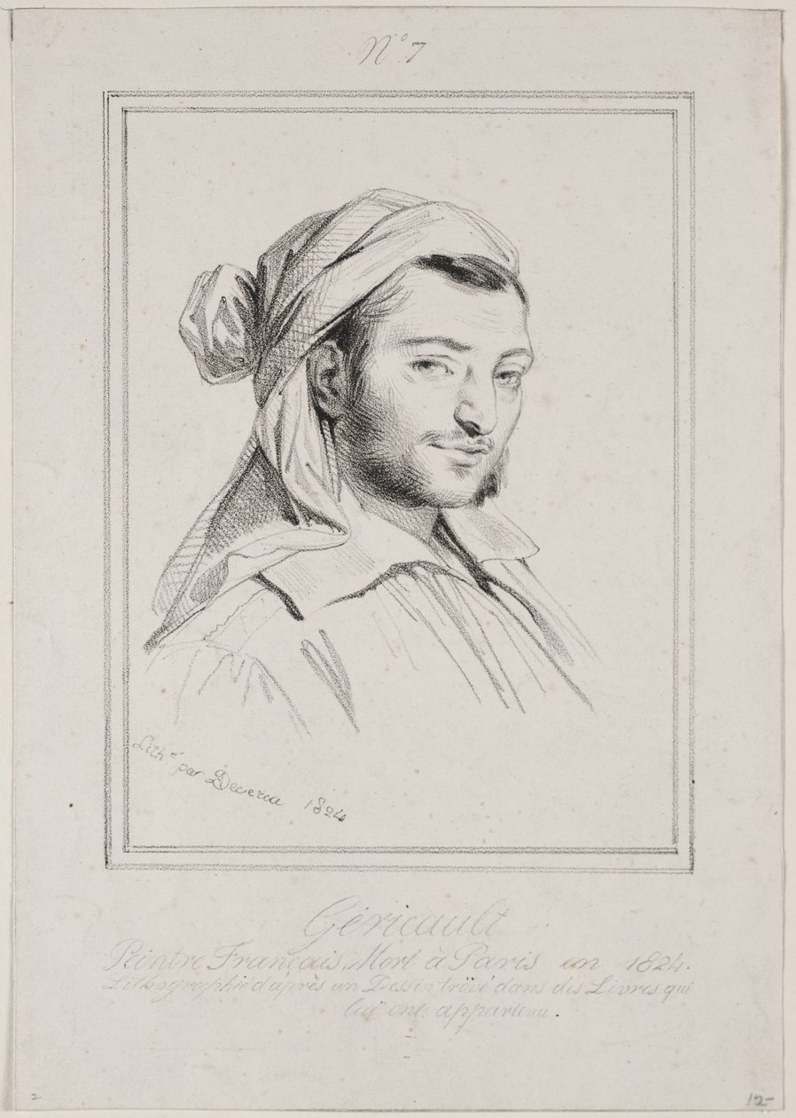 Theodore Géricault de Achille Devéria