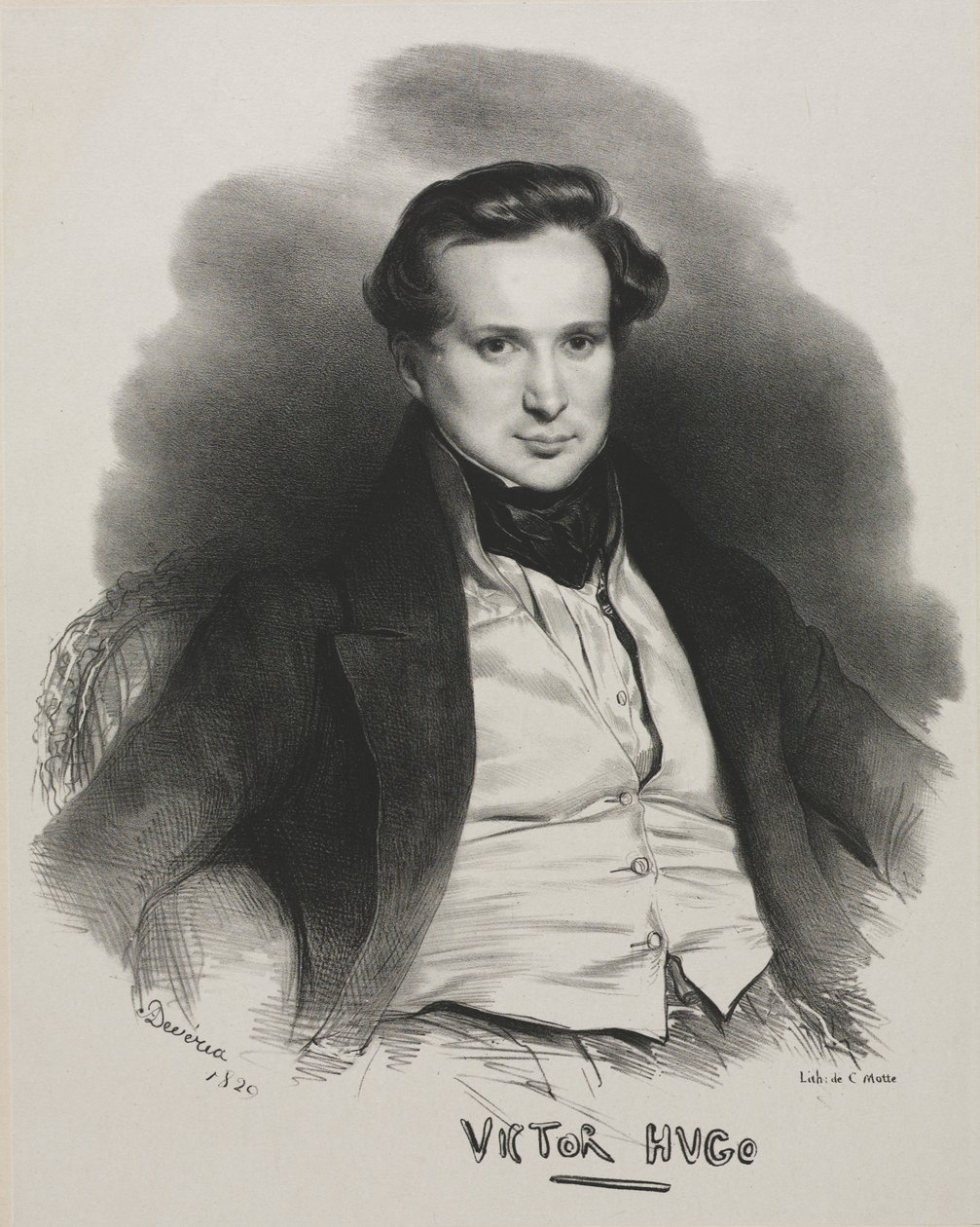 Victor Hugo de Achille Devéria
