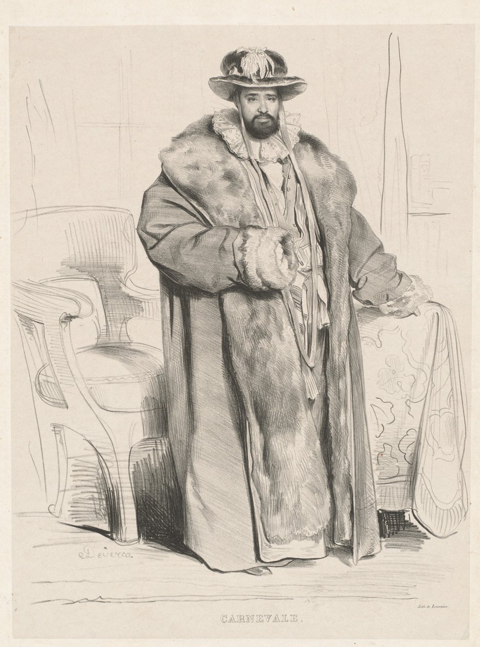 Carnevale de Achille Devéria