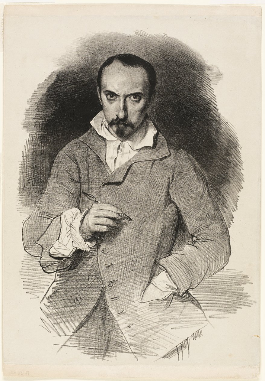 Auto-retrato de Achille Devéria