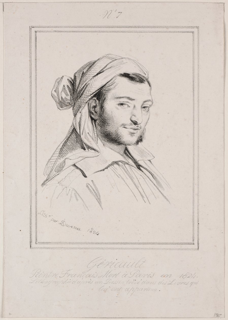 Theodore Géricault de Achille Devéria