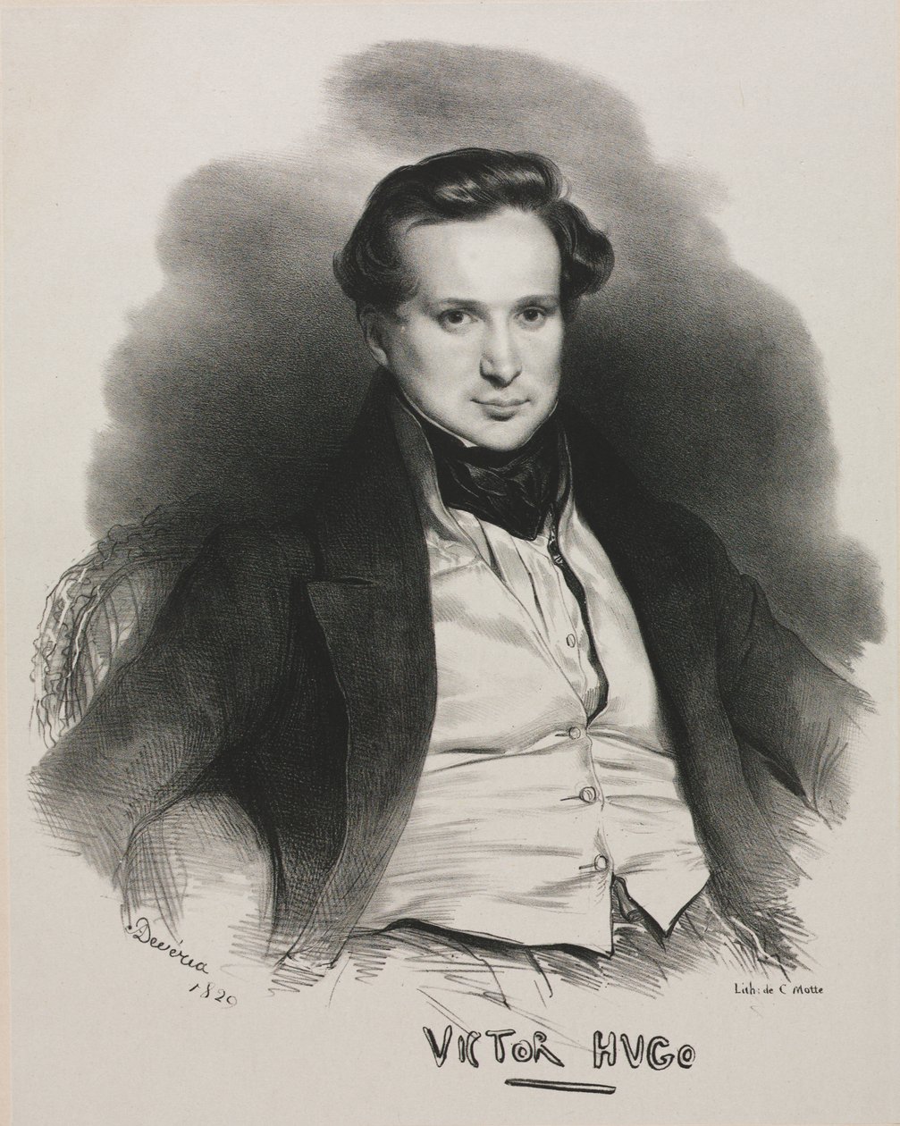 Victor Hugo de Achille Devéria