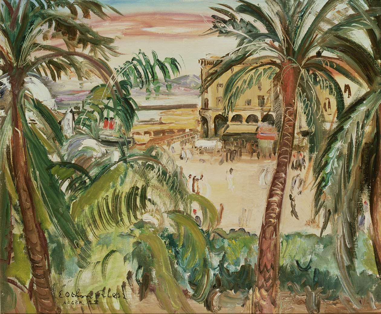 Argel, Praça da Casa do Governo de Achille Emile Othon Friesz