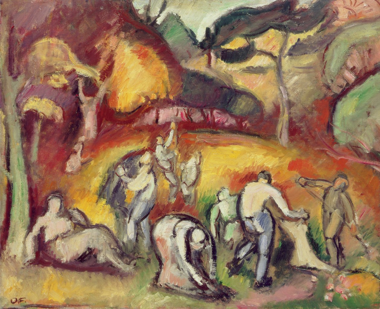 Trabalho de Outono de Achille Emile Othon Friesz