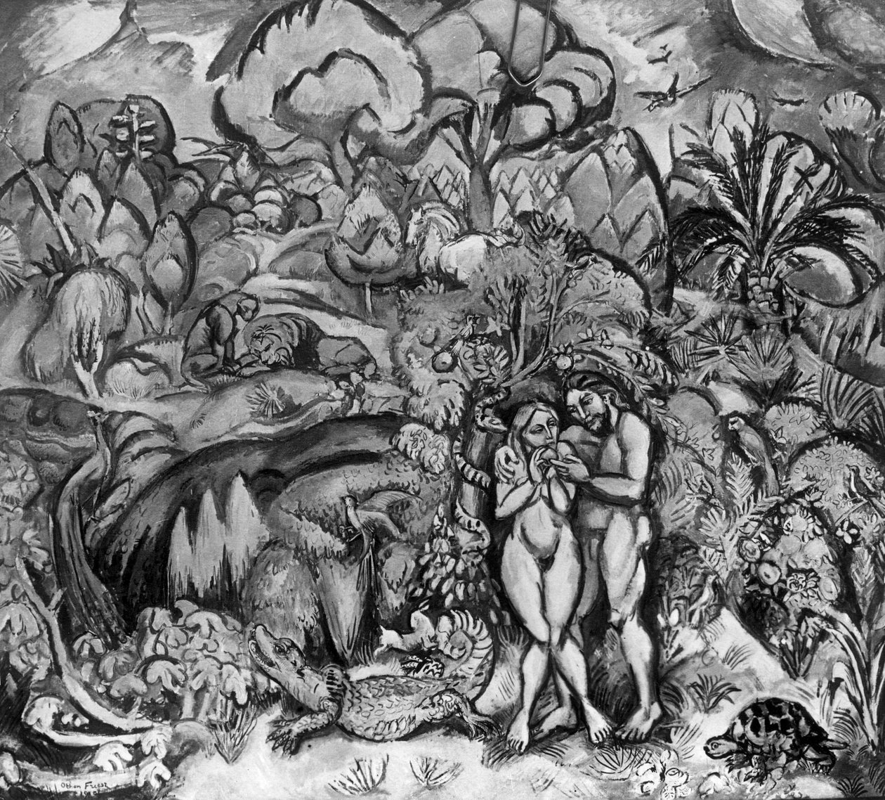 Jardim do Éden de Achille Emile Othon Friesz