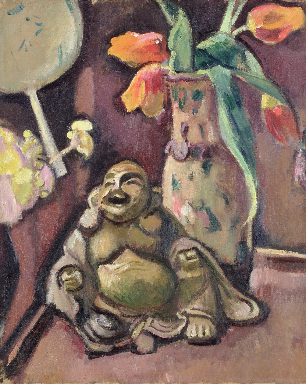 Natureza Morta com uma Estatueta de Buda de Achille Emile Othon Friesz