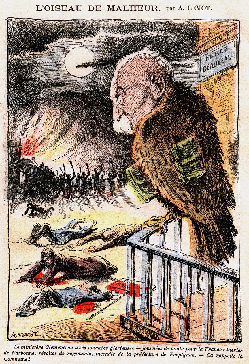 George Clemenceau em Le Pelerin de Achille Lemot