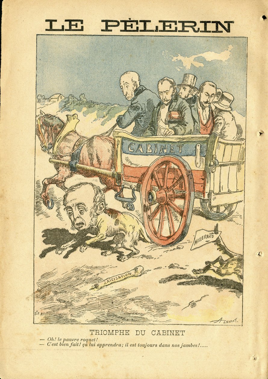 Ilustração de Achille Lemot (1846-1909) em Le Pelerin de Achille Lemot