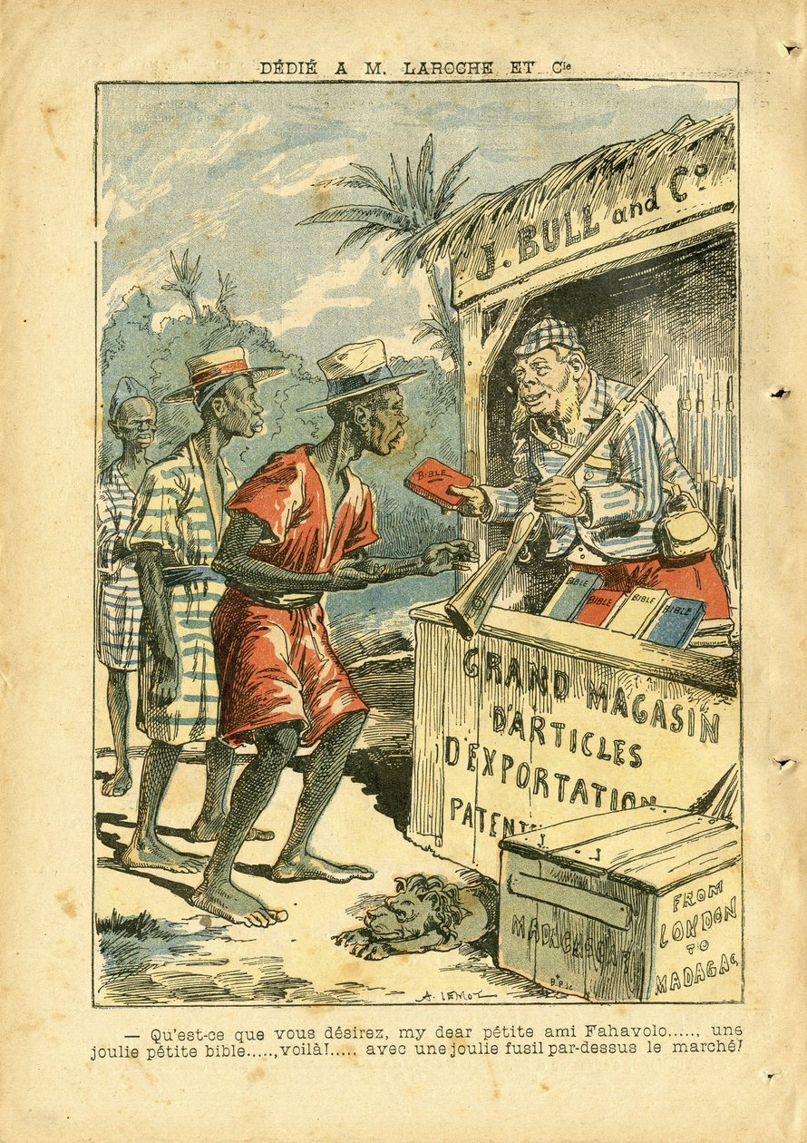 Ilustração de Achille Lemot (1846-1909) em Le Pelerin de Achille Lemot