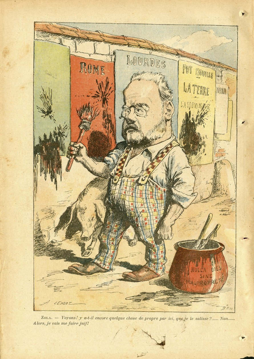 Ilustração de Achille Lemot (1846-1909) em Le Pelerin de Achille Lemot