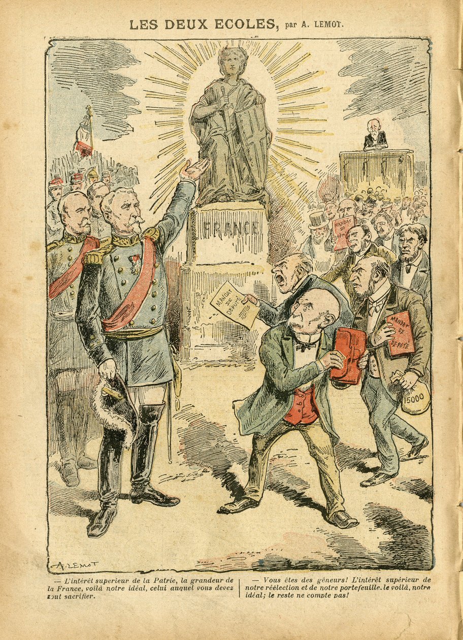 Ilustração de Achille Lemot (1846-1909) em Le Pelerin de Achille Lemot