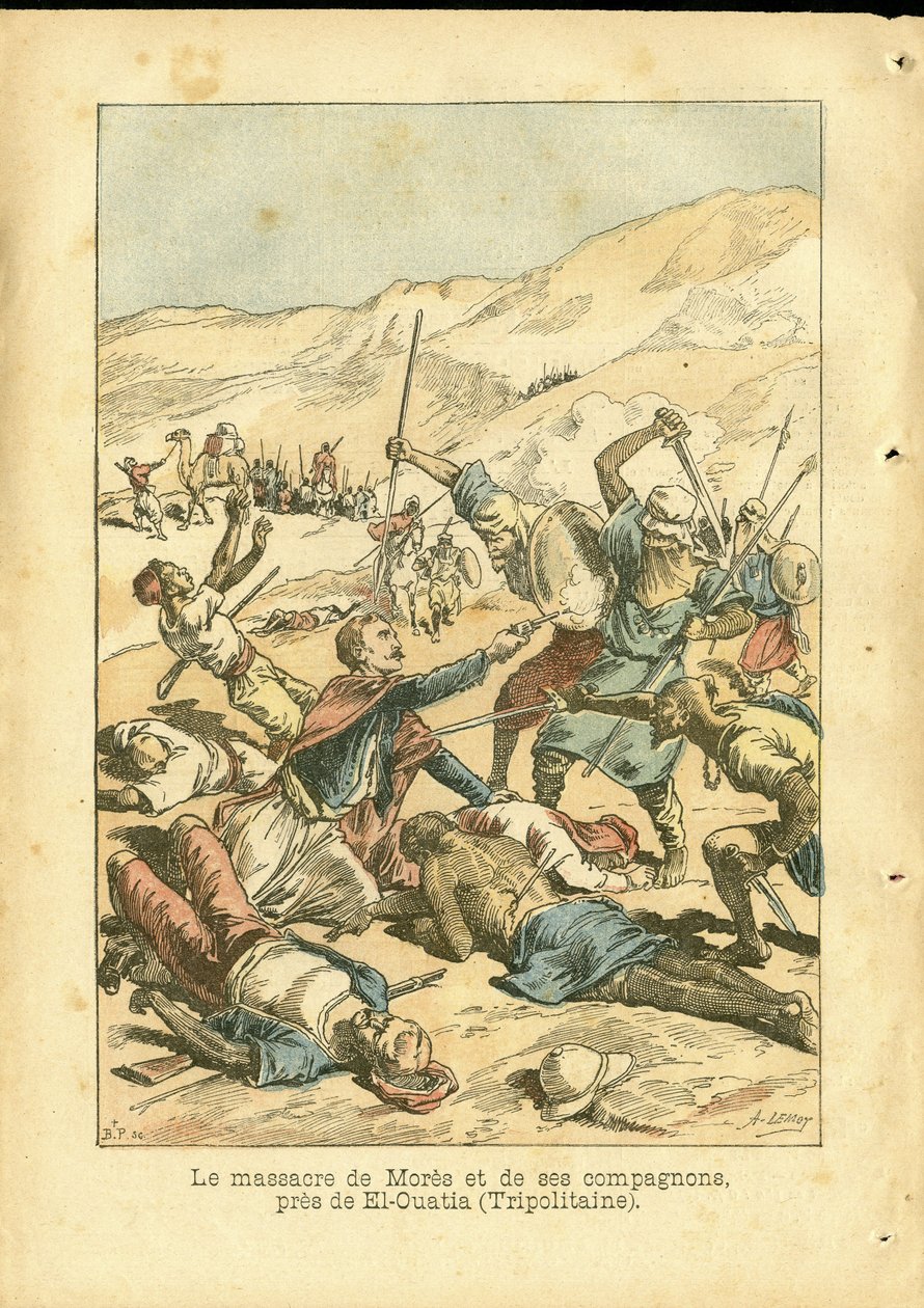 Ilustração de Achille Lemot (1846-1909) em Le Pelerin de Achille Lemot