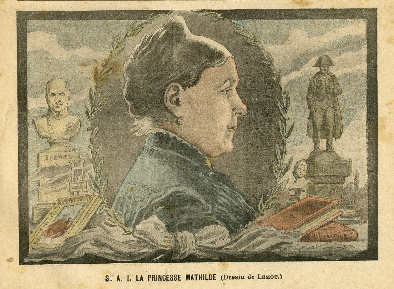 Ilustração de Achille Lemot (1846-1909) em Le Pelerin de Achille Lemot