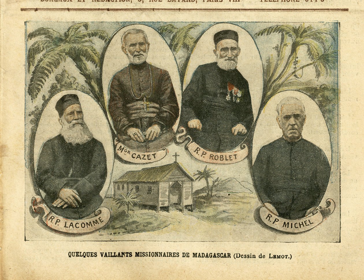 Ilustração de Achille Lemot (1846-1909) em Le Pelerin de Achille Lemot