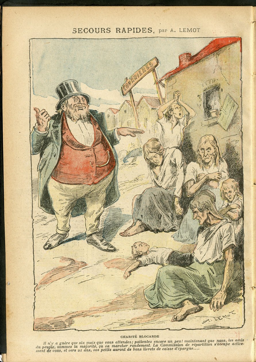 Ilustração de Achille Lemot (1846-1909) em Le Pelerin de Achille Lemot