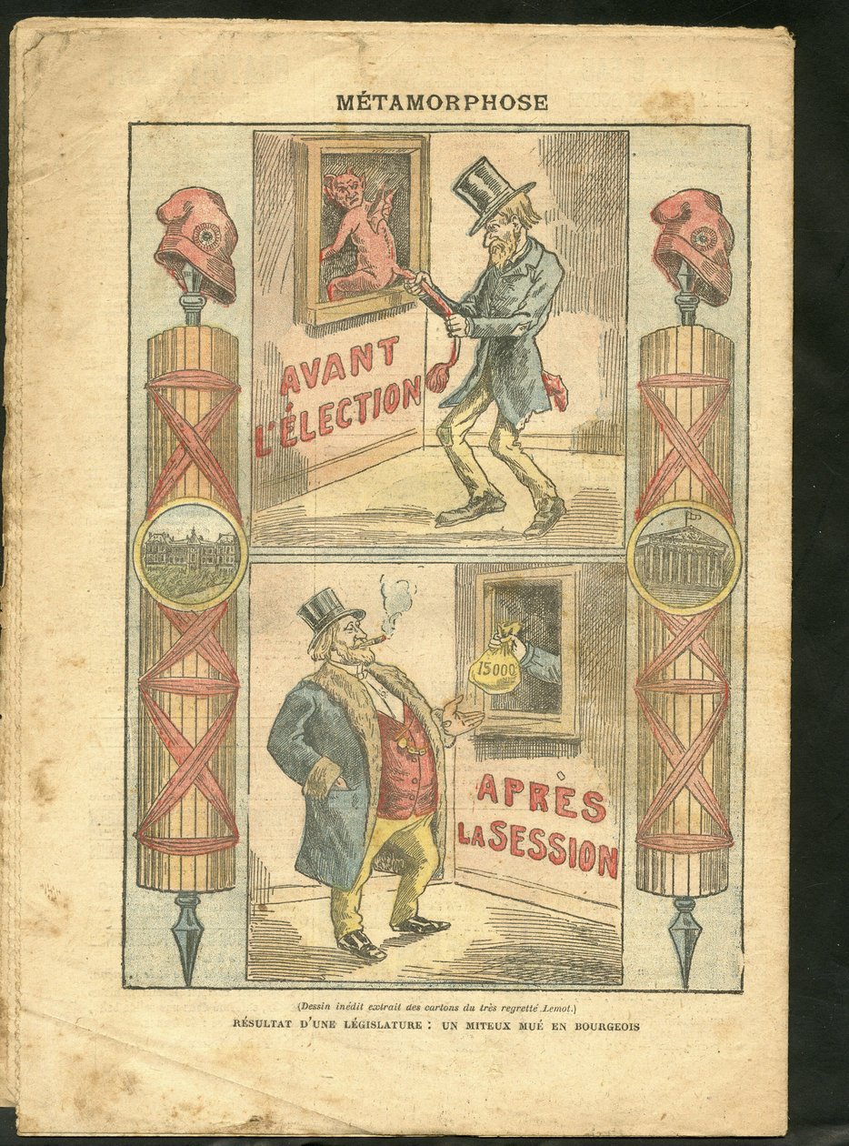 Ilustração de Achille Lemot (1846-1909) em Le Pelerin de Achille Lemot