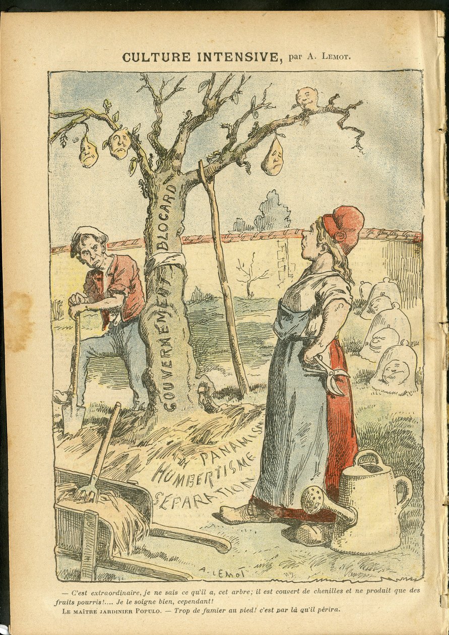 Ilustração de Achille Lemot (1846-1909) em Le Pelerin de Achille Lemot