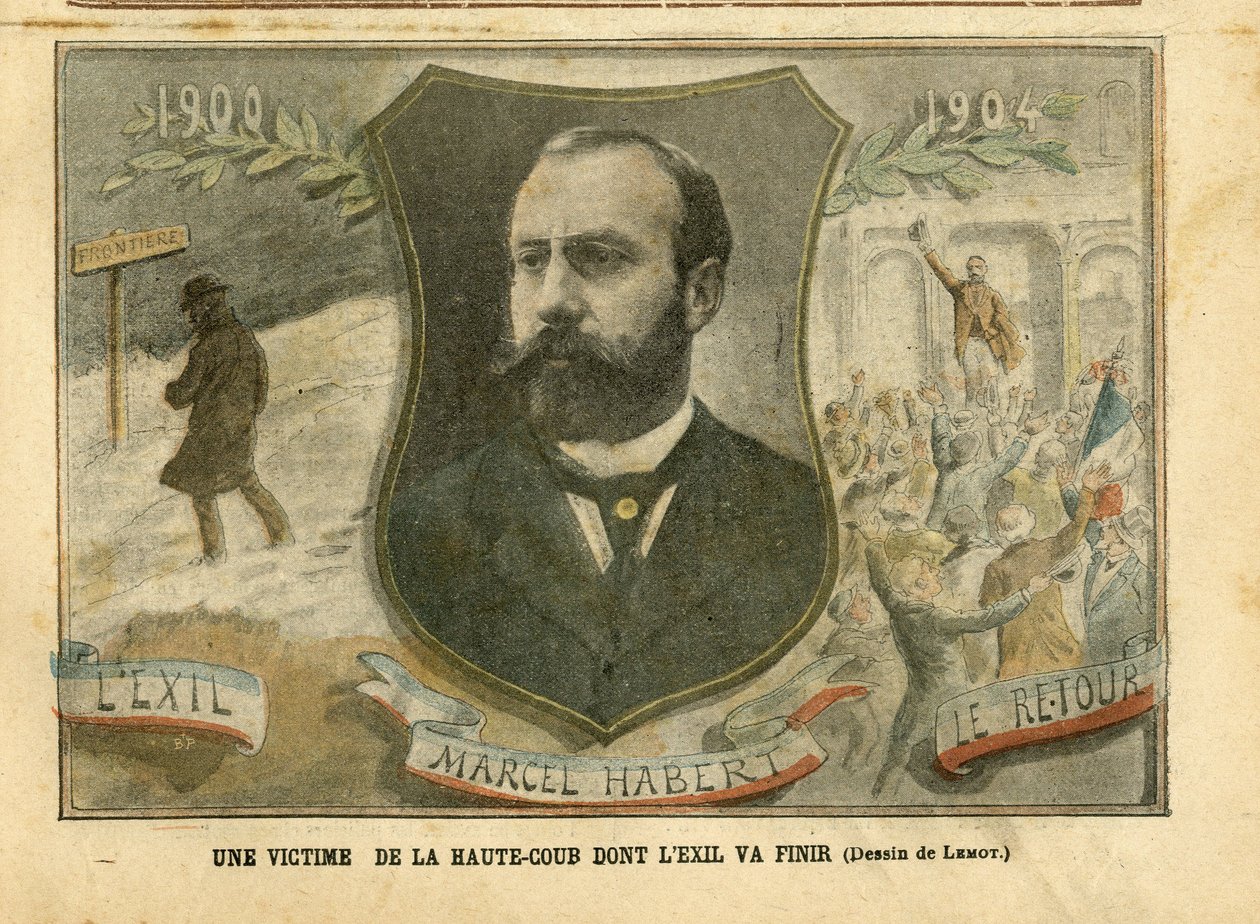 Ilustração de Achille Lemot (1846-1909) em Le Pelerin de Achille Lemot