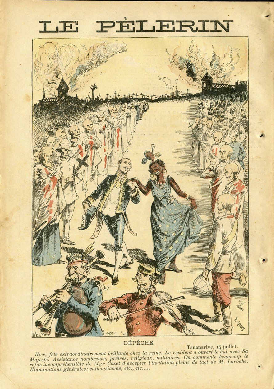 Ilustração de Achille Lemot (1846-1909) em Le Pelerin de Achille Lemot