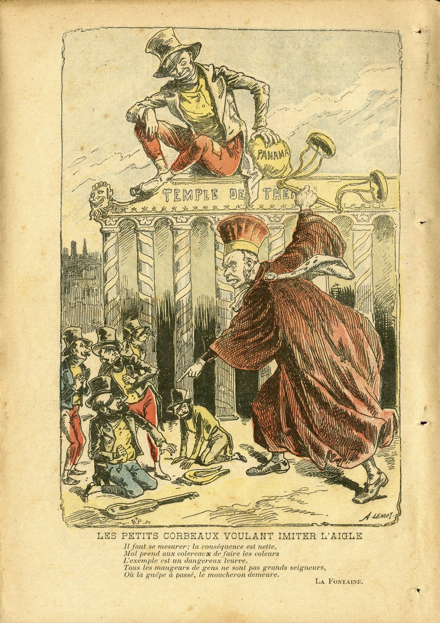 Ilustração de Achille Lemot (1846-1909) em Le Pelerin de Achille Lemot