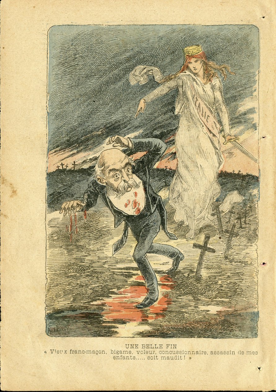 Ilustração de Achille Lemot (1846-1909) em Le Pelerin de Achille Lemot