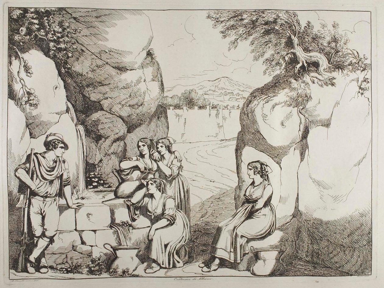 Traje de Albano de Achille Pinelli