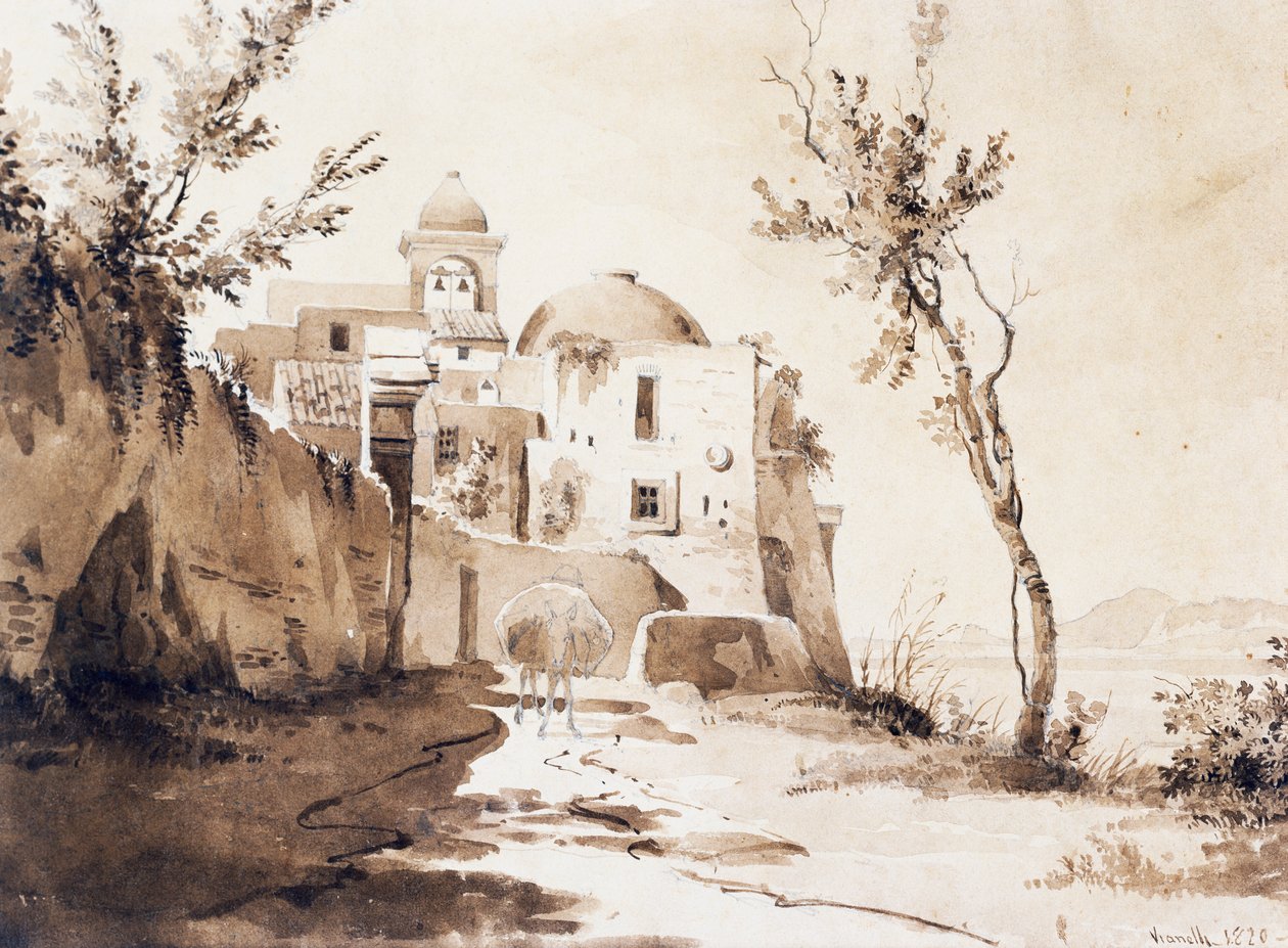 Igreja de São Francisco em Pozzuoli de Achille Vianelli