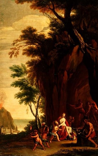 Fogo de Acsilso Antonio de Palomino