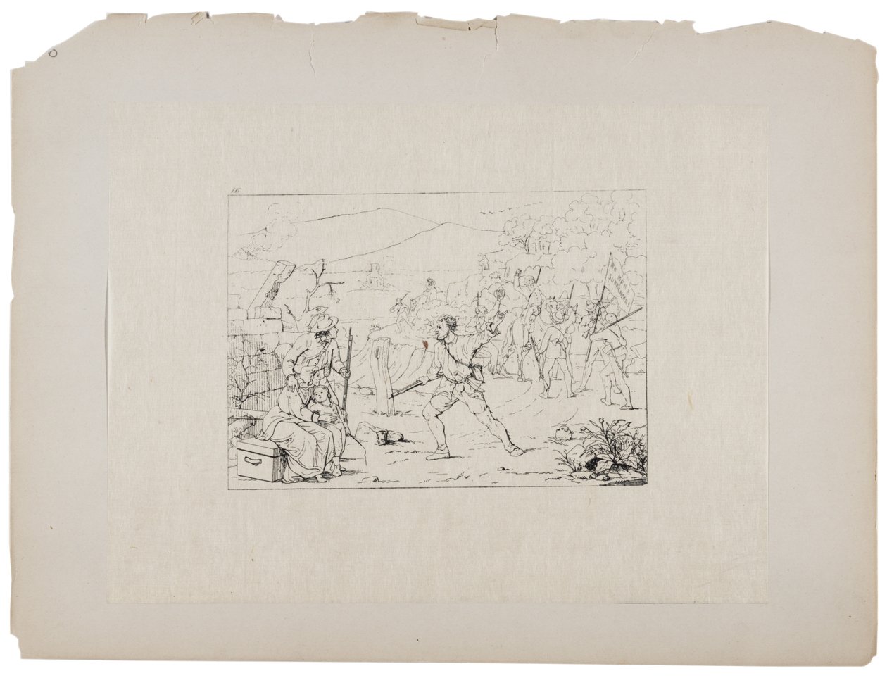 Formação de bandas de guerrilha, c.1880-90 de Adalbert John Volck