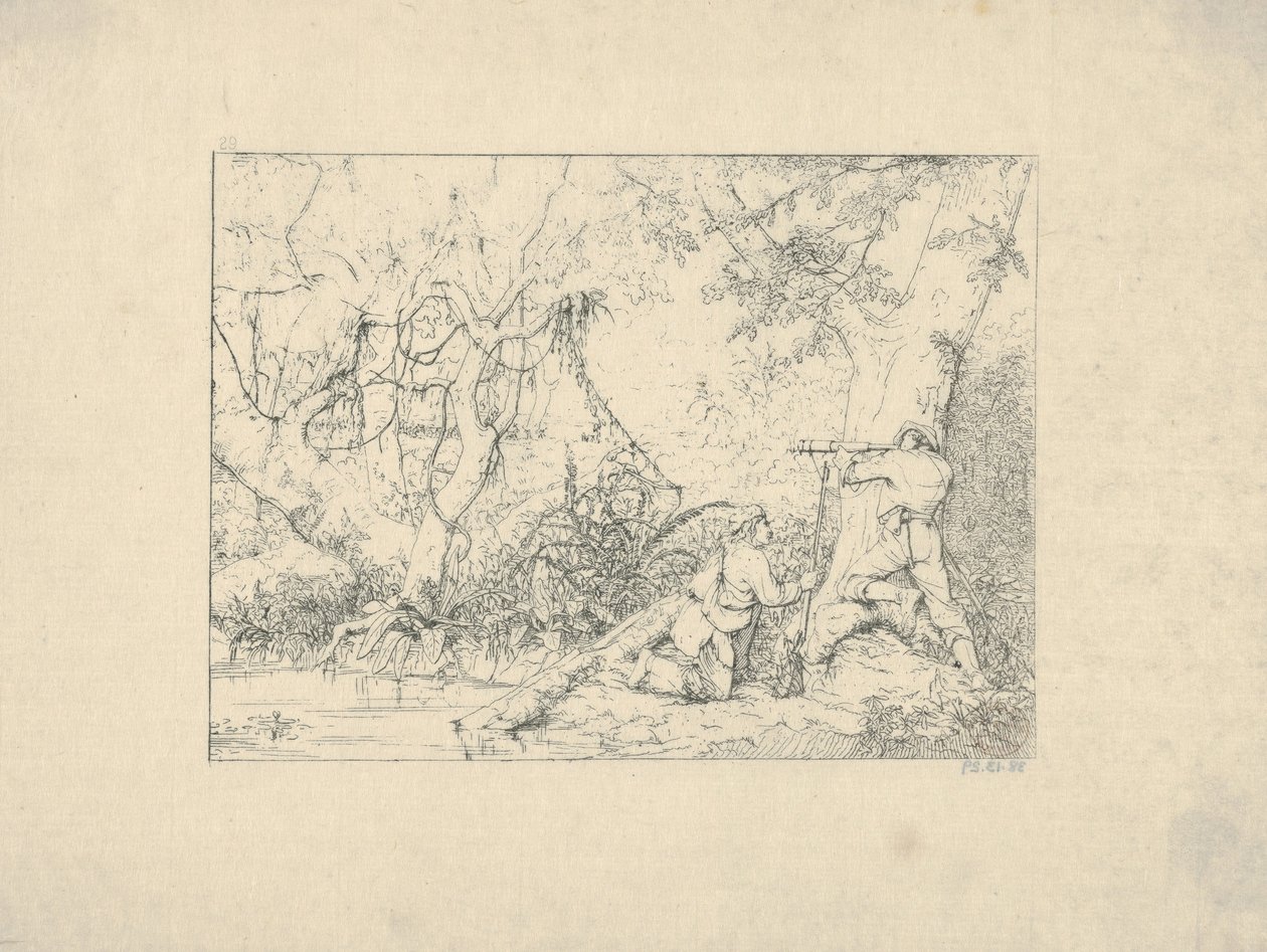 Canal de Vicksburg de gravuras de guerra confederadas, 1861-63. de Adalbert John Volck