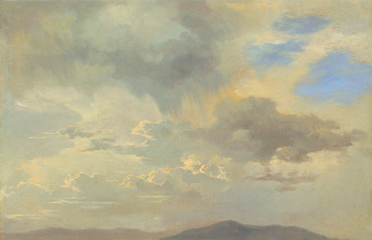 Estudo de nuvem de Adalbert Stifter