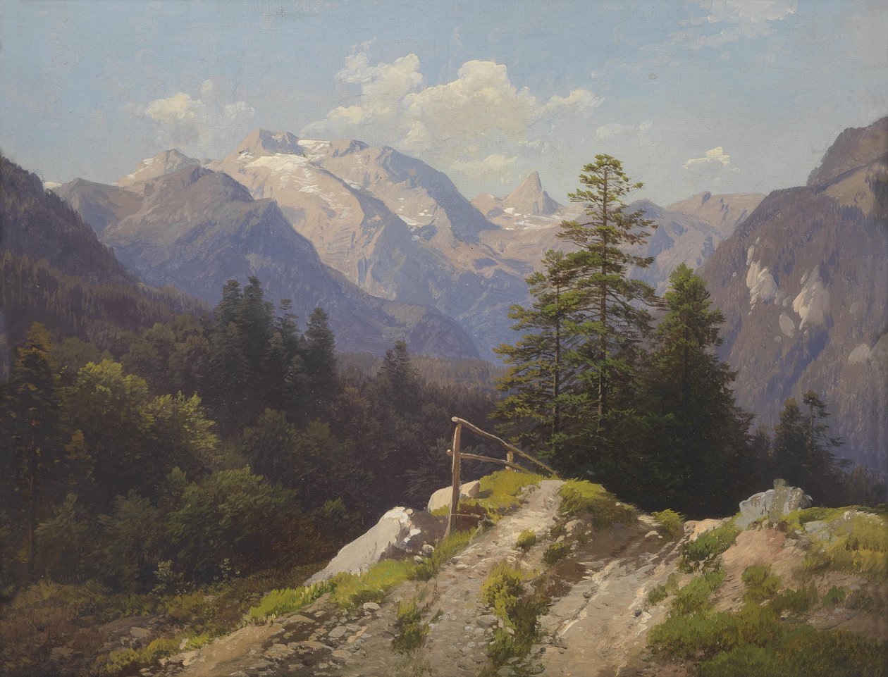 Prof. Waagen o ... Tauern de Berchtesgaden de Adalbert Waagen
